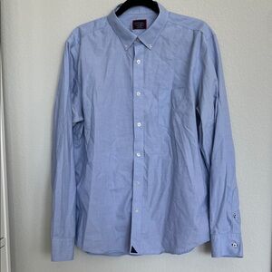 Untuckit Blue Collared Button Down Dress shirt